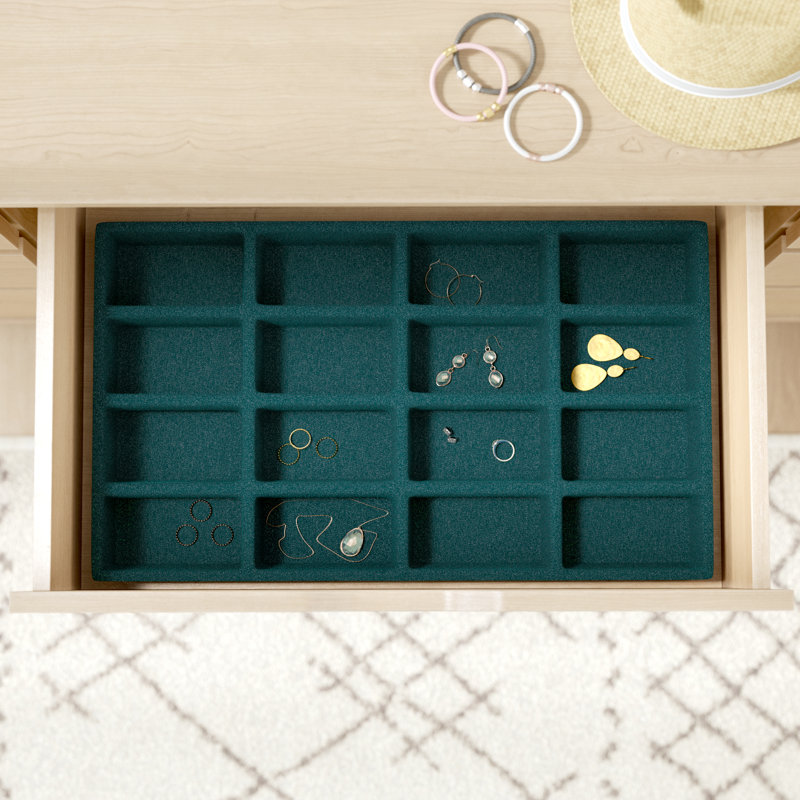 Dotted Line™ Grid Jewelry Organizer Tray & Reviews Wayfair